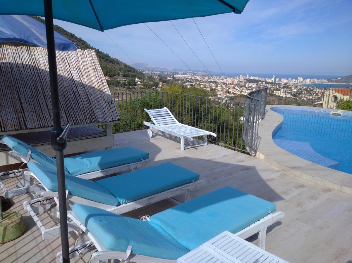 Villa Grace,10P,Seaview,Pool Calpe Buitenkant foto