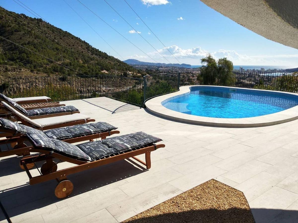 Villa Grace,10P,Seaview,Pool Calpe Buitenkant foto