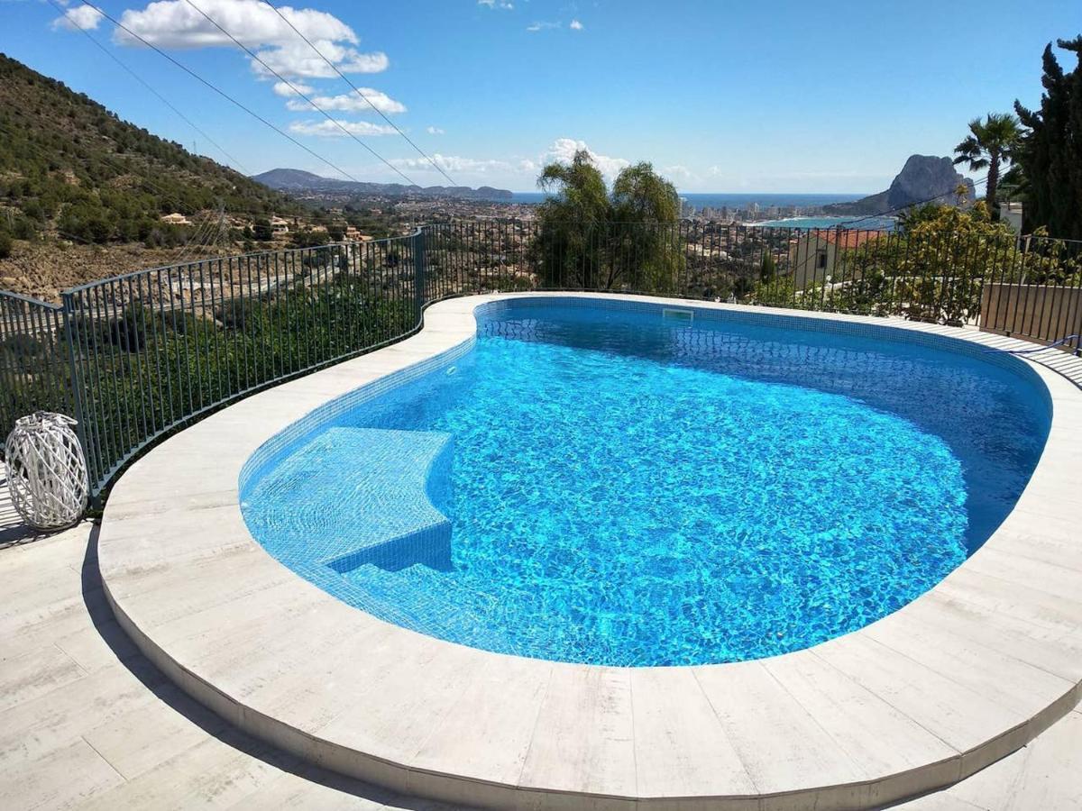 Villa Grace,10P,Seaview,Pool Calpe Buitenkant foto