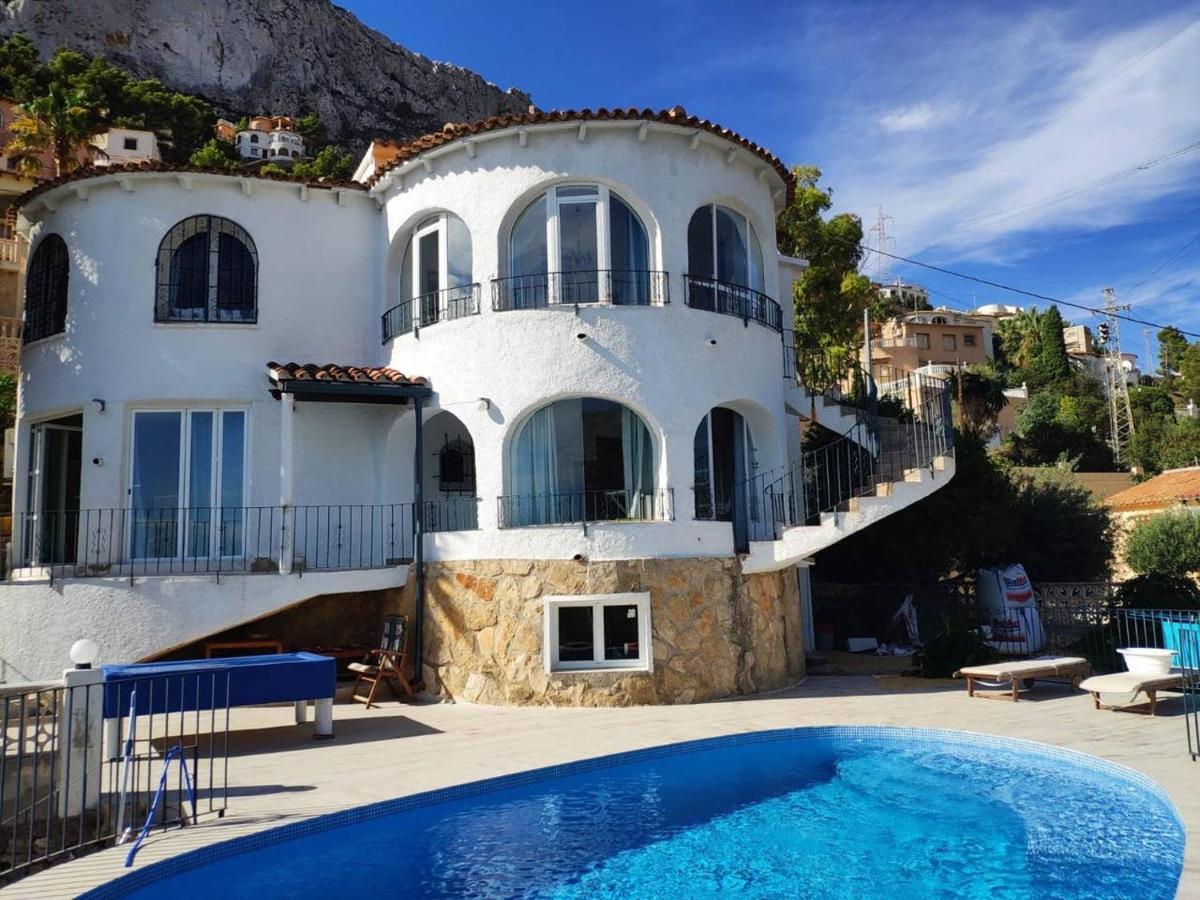 Villa Grace,10P,Seaview,Pool Calpe Buitenkant foto